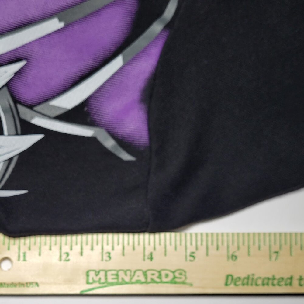 Marvel Black Panther Youth Black and Purple Hooded Jacket Size Medium 10/12 - Picture 7 of 13
